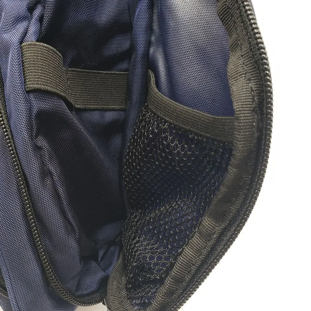 L.L.Bean Personal Organizer Hanging Travel Toiletry Bag Navy Blue Medium Unisex